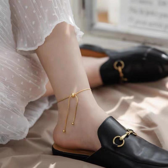 Women Titanium Steel Anklet