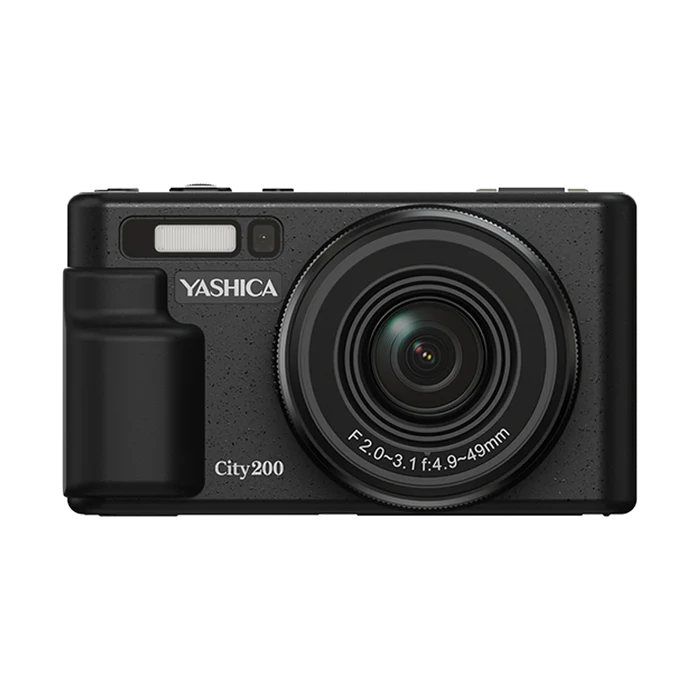 Yashica City 200 Digital Compact Camera (Black)