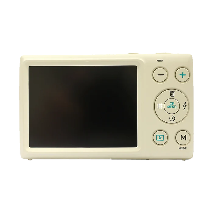 Yashica DigiMate Digital Compact Camera (Off-White)