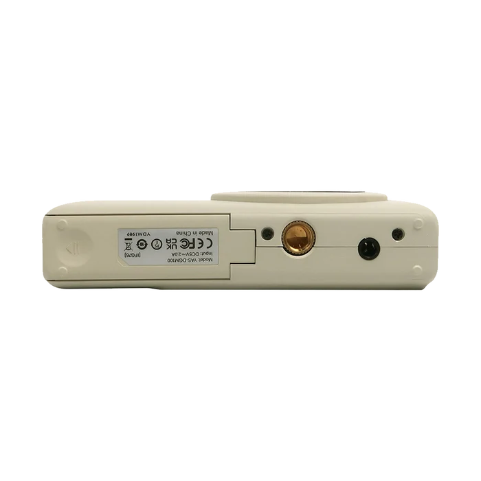 Yashica DigiMate Digital Compact Camera (Off-White)