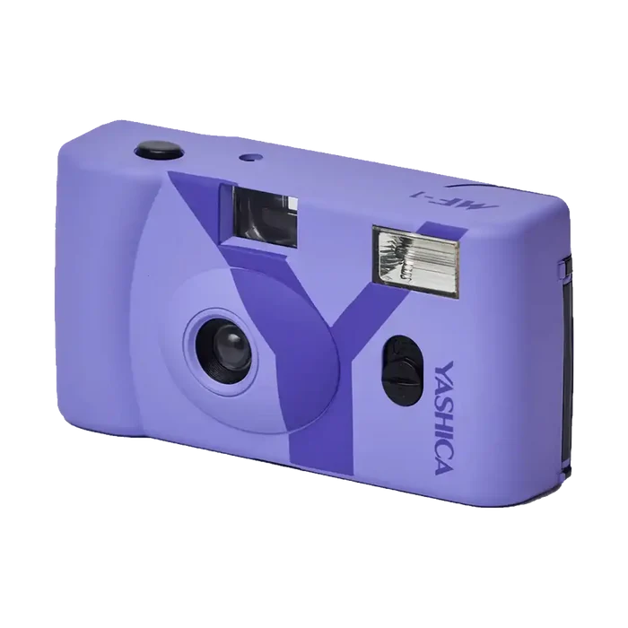 Yashica MF-1 Y-Series Snapshot Art 35mm Film Camera (Lavender)