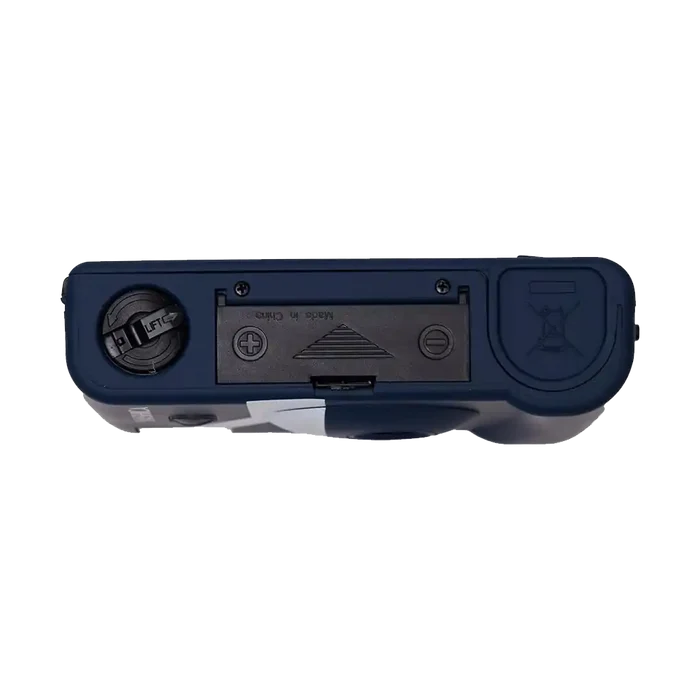 Yashica MF-1 Y-Series Snapshot Art 35mm Film Camera (Prussian Blue)