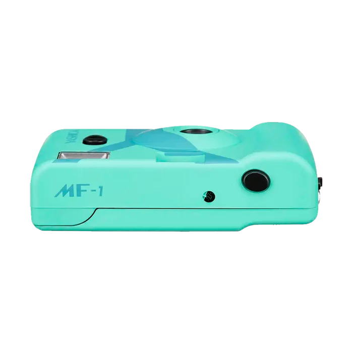 Yashica MF-1 Y-Series Snapshot Art 35mm Film Camera (Turquoise)