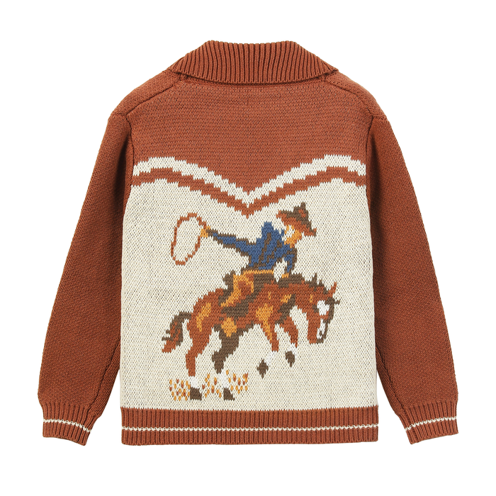 Back of Yeehaw Cardigan
