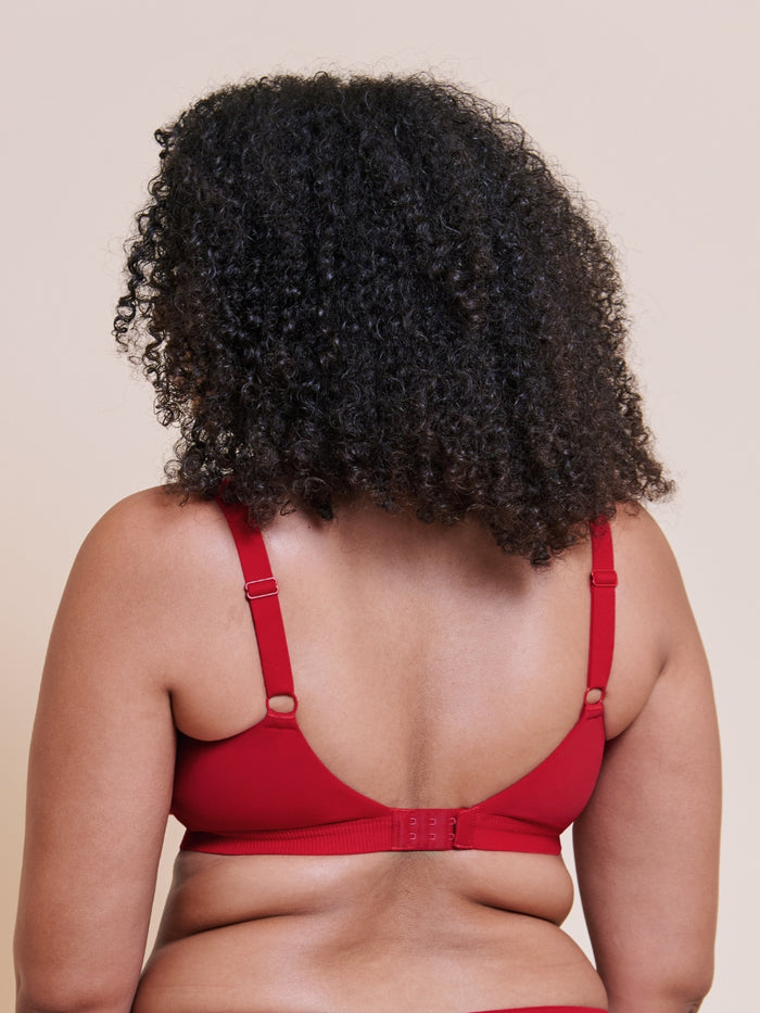 Zen Non-Wired Bralette - Red