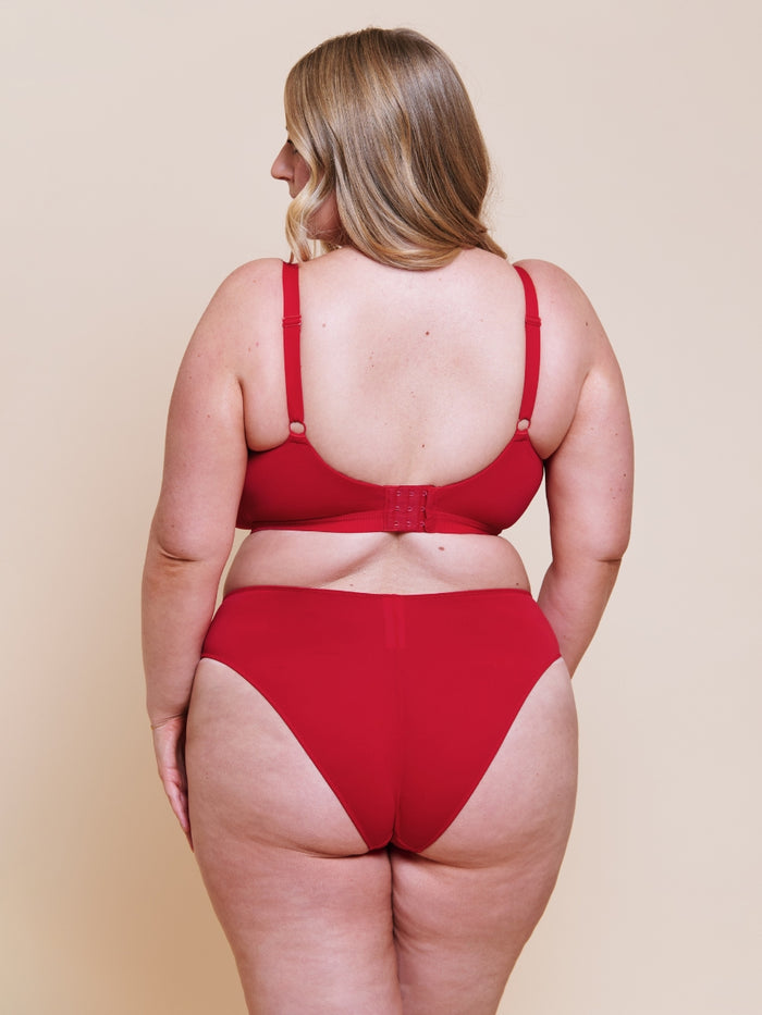 Zen Non-Wired Bralette - Red