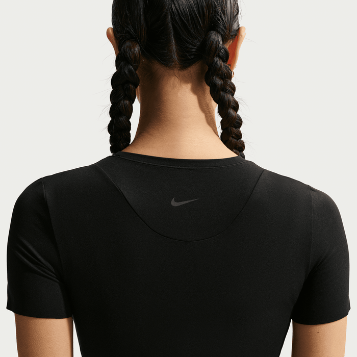 NIKE ZENVY WOMEN'S DRI-FIT SHORT-SLEEVE TOP