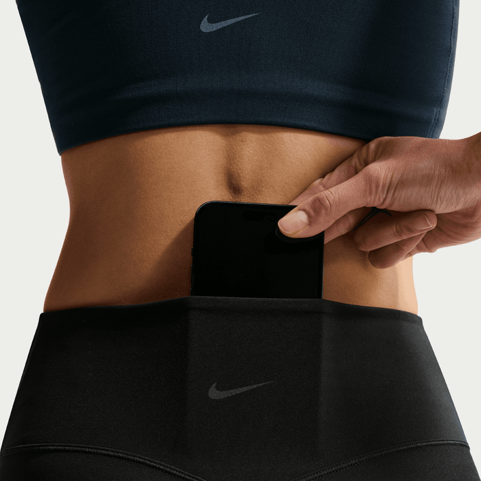 NIKE ZENVY WOMEN'S HIGH-WAISTED FULL-LENGTH LEGGINGS WITH NO FRONT SEAM