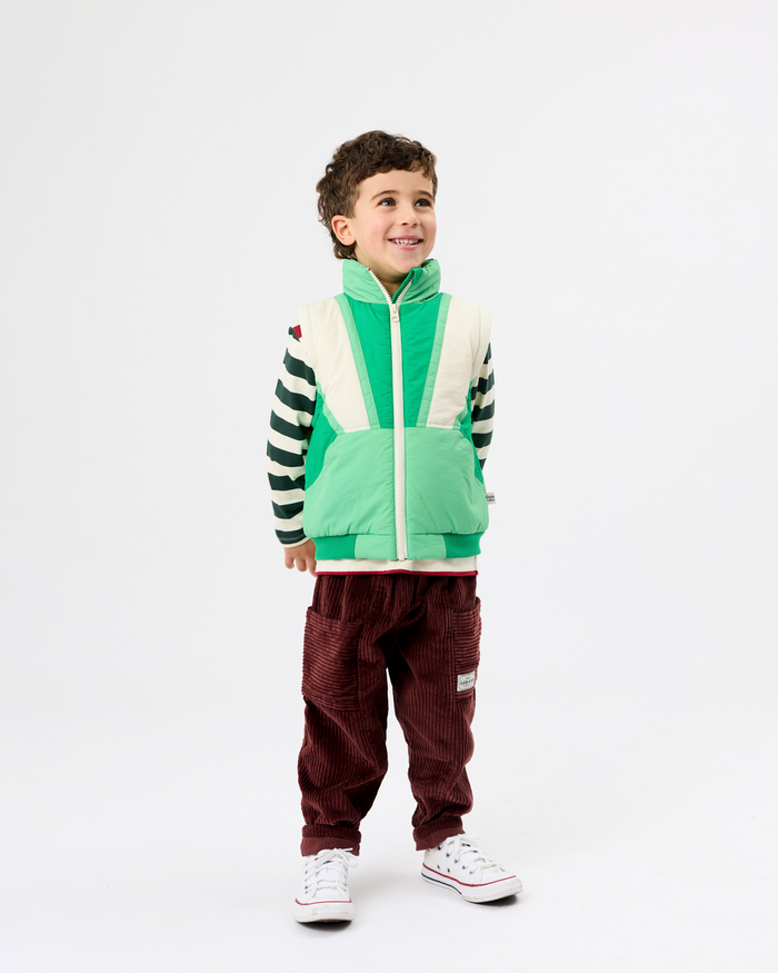 Zip Off Sleeve Retro Jacket